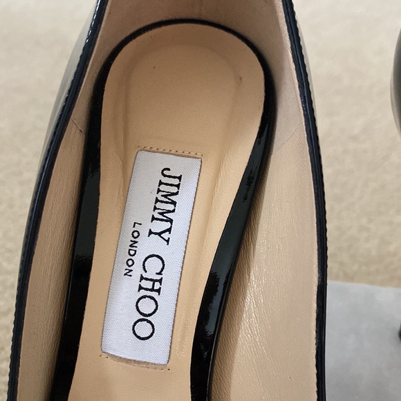 Jimmy Choo black patent heels - Picture 3 of 8